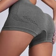 thumbnail image 1 of Kaemgyyd Womens Workout Shorts Slim Stretch Seamless Butt Lifting Gym Yoga Shorts Breathable High Waisted Cycling Shorts, 1 of 5