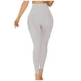thumbnail image 1 of Kaemgyyd Yoga Leggings for Women High Waisted Stretch Pants Running Gym Workout Legging Soft Solid Trousers, 1 of 3