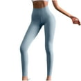 thumbnail image 1 of Kaemgyyd Yoga Pants for Women Gym Workout Butt Lifting Leggings Elastic High Waist Slim Trousers Soft Solid Color Stretch Pants, 1 of 5