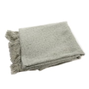Kaemingk Blue Gray Knitted Waffle Pattern Throw Blanket 50" x 60"