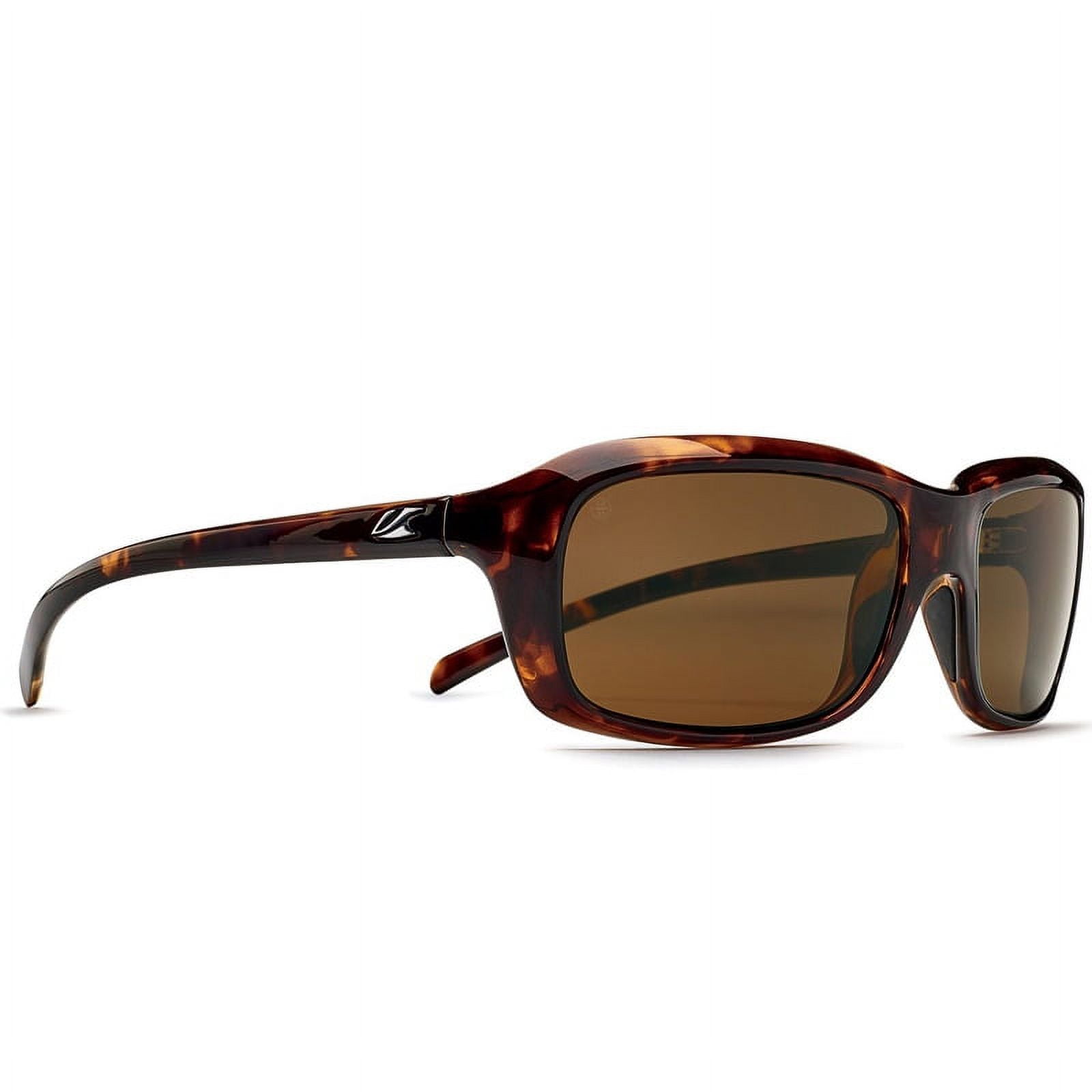 Kaenon Men's Silverado Square Polarized Sunglasses - Matte Tortoise Frame, Ultra Grey Lens