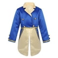 thumbnail image 1 of Kaerm Boys Halloween Prince Beast Costume Lapel Tailcoat Wedding Party Tuxedo Jacket Dress up Blue 3-4, 1 of 8