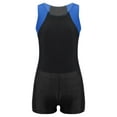 thumbnail image 1 of Kaerm Kids Boys Gymnastics Leotard Unitard Tumbling Dance Biketard Gym Training Bodysuit Jumpsuit Royal Blue&Black 6, 1 of 5