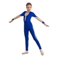 thumbnail image 1 of Kaerm Toddler Girls Full Body Gymnastics Unitards Skating Jumpsuit One Piece Ballet Leotards Dance Royal Blue 8, 1 of 7
