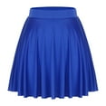thumbnail image 1 of Kaerm Women's Athletic Stretchy Pleated Tennis Skirt Mini Skater Skirts for Running Golf Workout Royal Blue One Size, 1 of 7