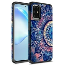 Kaesar Silicone Slim Cell Phone Case for Samsung Galaxy S20 Ultra, Mandala