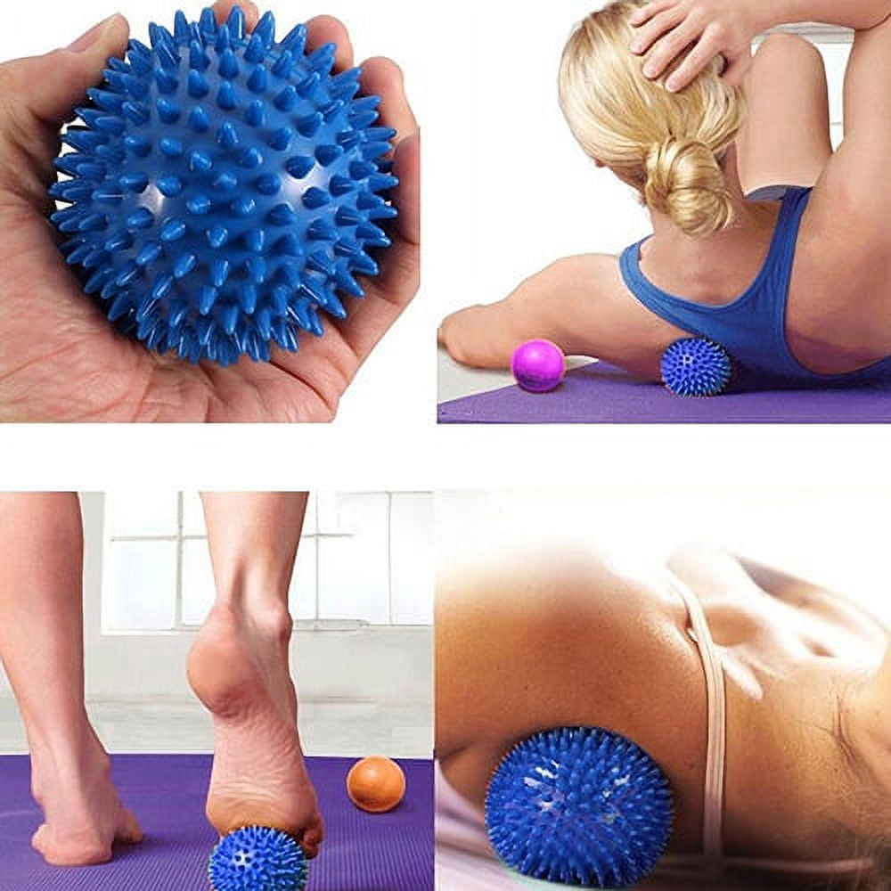 Kaesi Durable PVC Spiky Massage Ball Trigger Point Sport Fitness Hand Foot Pain Relief