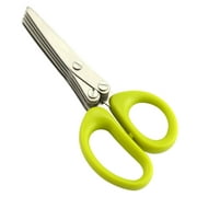 Kaesi Kitchen Stainless Steal 3 Layer Blades Vegetable Green Onions Cutting Scissors