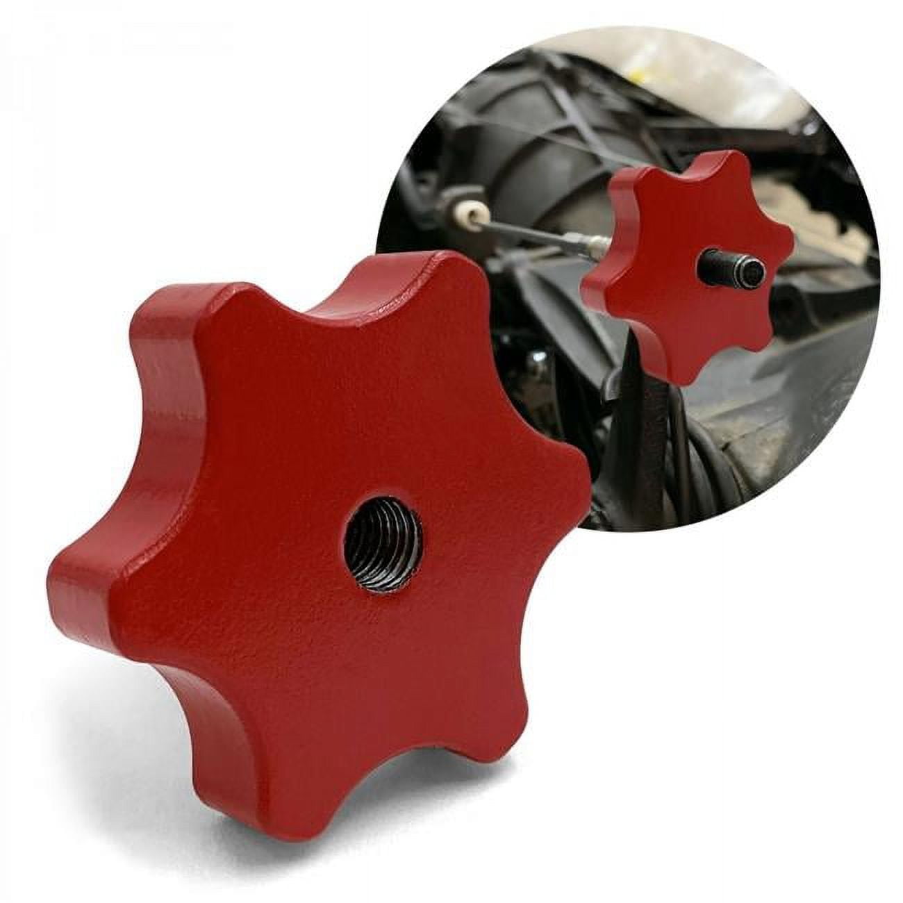 KaferLab 788701 VW Red Clutch Adjustment Nut for Aircooled Volkswagen