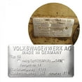 thumbnail image 1 of KaferLab 789213 Volkswagen Thing Safari Trekker Type 181 Vin Data Information Plate, 1 of 1