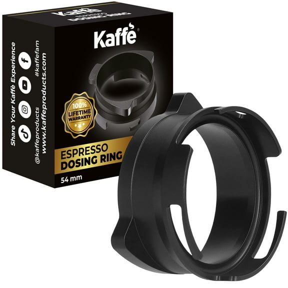 Kaffe Espresso Dosing Ring (54MM) Precision Coffee Dosing Funnel for Mess-Free Brewing
