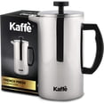 thumbnail image 1 of Kaffe KF1020 French Press Coffee Maker, Stainless Steel, 6 cups / 0.8L, 1 of 8