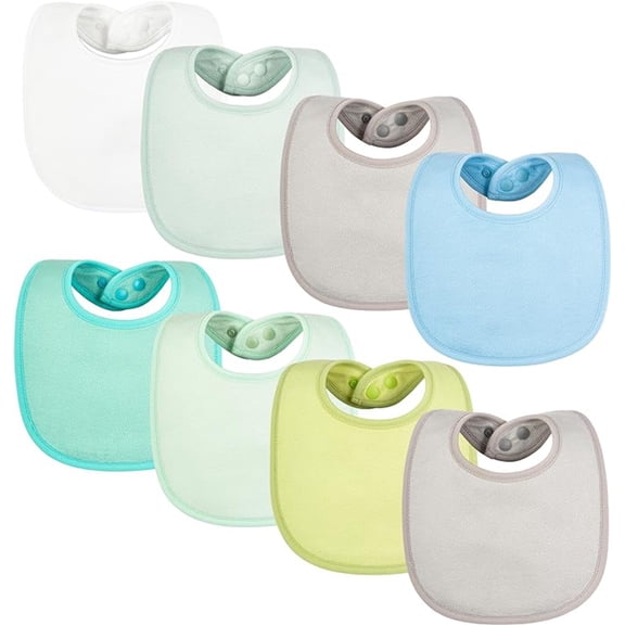 Tiny Twinkle Kaffle Feeder Mealtime Bib Sets for Babies