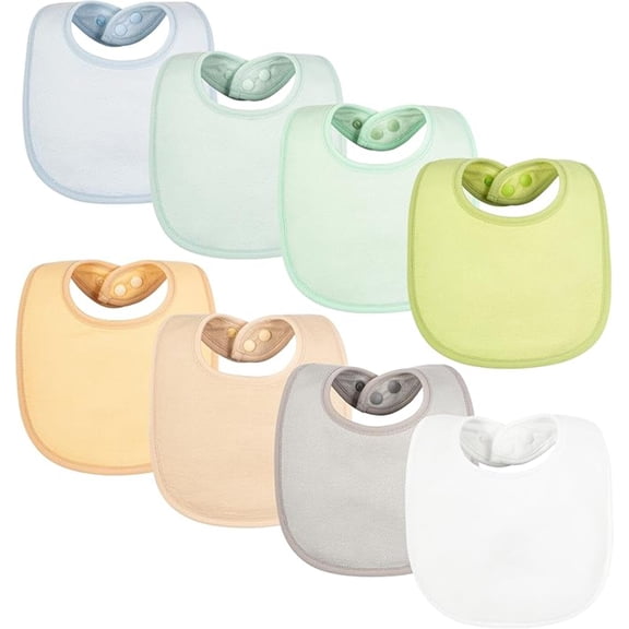 Tiny Twinkle Kaffle Feeder Mealtime Bib Sets for Babies