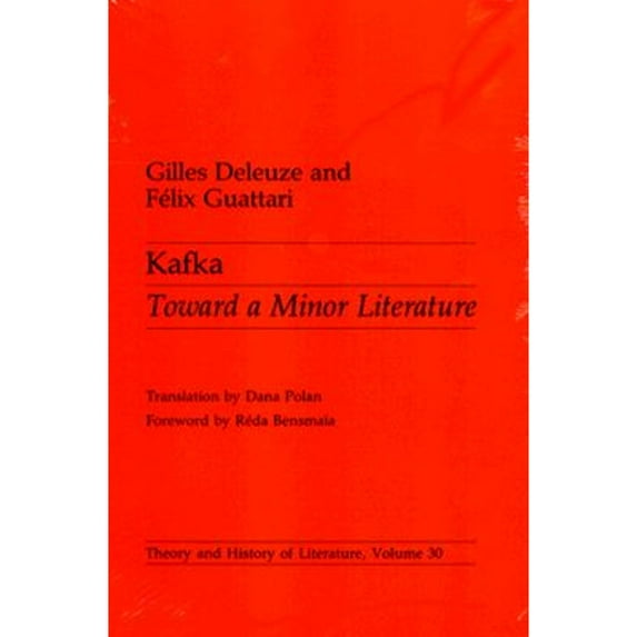 Pre-Owned Kafka: Toward a Minor Literature Volume 30 (Paperback) 0816615152 9780816615155