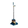 thumbnail image 1 of Kafsov 34in Long Handle Brooms and Dustpan Set, Space-Saving and Efficient Cleaning for Home, Office, Kitchen, Garden Blue, 1 of 9