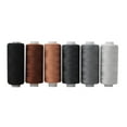 thumbnail image 1 of Kafsov 36 Colors Sewing Thread Set, Polyester Fiber, 400 Yards Each Spool, Perfect for Machine, Hand Stitching, Ideal for Garments, Bed Sheets, Crafts, No Fading or Pilling, 6 Spools per Pack Black, 1 of 3