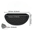 thumbnail image 1 of Kafsov Adjustable Refrigerator Drip Catcher Tray with Non-Slip Rubber, Easy to Clean and Maintain, Perfect for Ice and Water Dispenser Pans Black, 1 of 2
