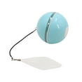 thumbnail image 1 of Kafsov Automatic LED Intelligent Cat Toy - Rolling Ball with USB Charging, Obstacle Avoidance, Hibernation Mode, LED Lighting, Feather & Bell Accessories Light Blue, 1 of 4