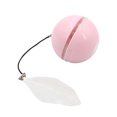 thumbnail image 1 of Kafsov Automatic LED Intelligent Cat Toy - Rolling Ball with USB Charging, Obstacle Avoidance, Hibernation Mode, LED Lighting, Feather & Bell Accessories Pink, 1 of 4