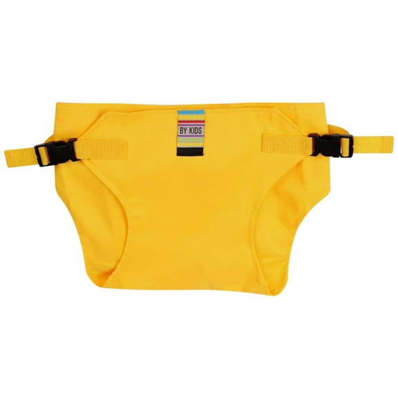 Kafsov Baby Dining Chair Harness Belt - Portable Highchair Seat Strap, Secure, Adjustable, Compact Yellow