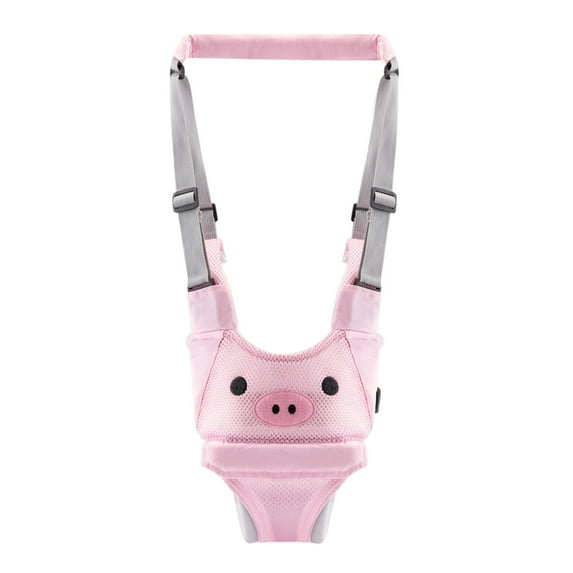 Kafsov Breathable Basket-Style Baby Walking Belt with Adjustable Straps and Detachable Leash for Toddlers Ages 6-14 Months Multicolor