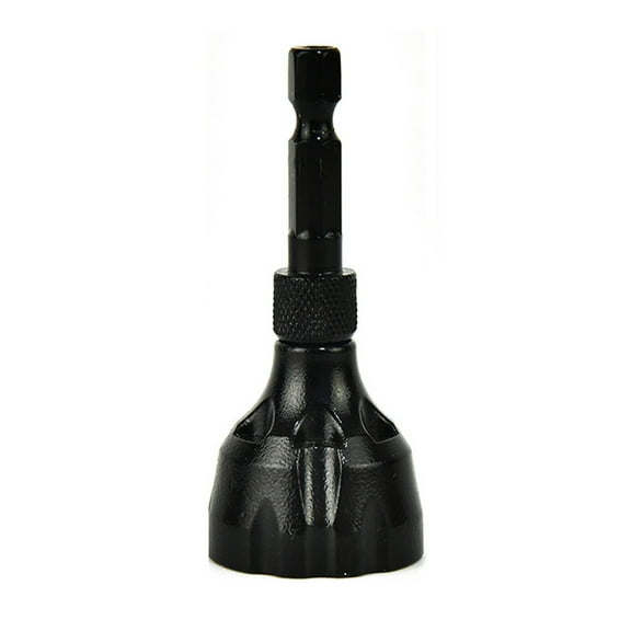 Kafsov Deburring External Chamfer Tool, Super Hard Steel for Durability, Easy and Safe Nut Tightening without Hand Injury, Spark-Free Repair for Damaged Bolts, Simplifying Hardware Fixture Black