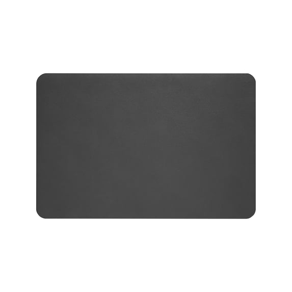 Kafsov Diatomaceous Mud Absorbent Kitchen Countertop Mat, Non-Slip Rubber Backing, Quickly Drains Water, and Available in Multiple Styles Black