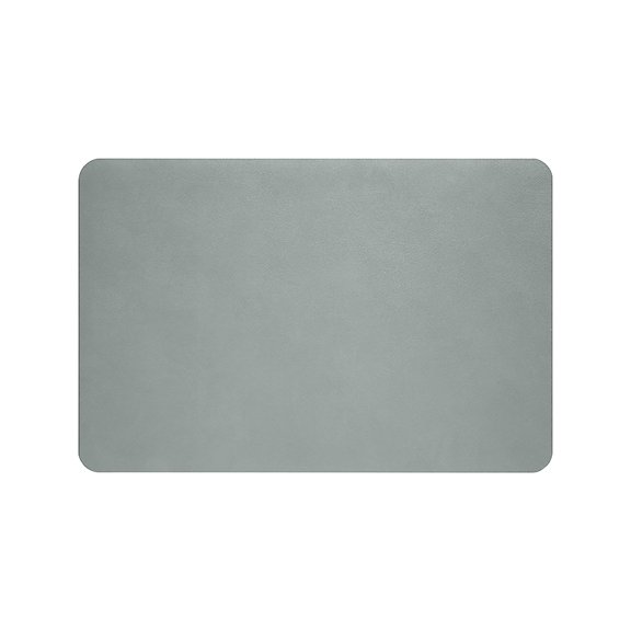 Kafsov Diatomaceous Mud Absorbent Kitchen Countertop Mat, Non-Slip Rubber Backing, Quickly Drains Water, and Available in Multiple Styles Gray