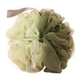 thumbnail image 1 of Kafsov Exfoliating Bath Shower Sponge with Mesh Brush, Gentle Skin Cleansing and Exfoliation, Blue, Khaki, Gray, Creates Silky Soft Skin in Minutes, Ideal Companion for Daily Bathing Routine Green, 1 of 9
