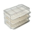 thumbnail image 1 of Kafsov Kitchen Multi-Function Fruit and Vegetable Preparation, Side Dish Stacking Storage, Punch-Free Household Hot Pot Dish, Kitchen Sundries Rack White, 1 of 6