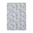 thumbnail image 1 of Kafsov Modern White and Gray Polyester Shower Curtain for All Seasons, Universal Bathroom Long Curtain Set with Hooks Gray, 1 of 8