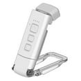thumbnail image 1 of Kafsov Portable Clip-On LED Book Light with Adjustable Color Temperature and Brightness, USB Rechargeable, White or Black, 500mAh Battery, 1600K-6000K Lighting, for Bed or Desk Reading White, 1 of 6