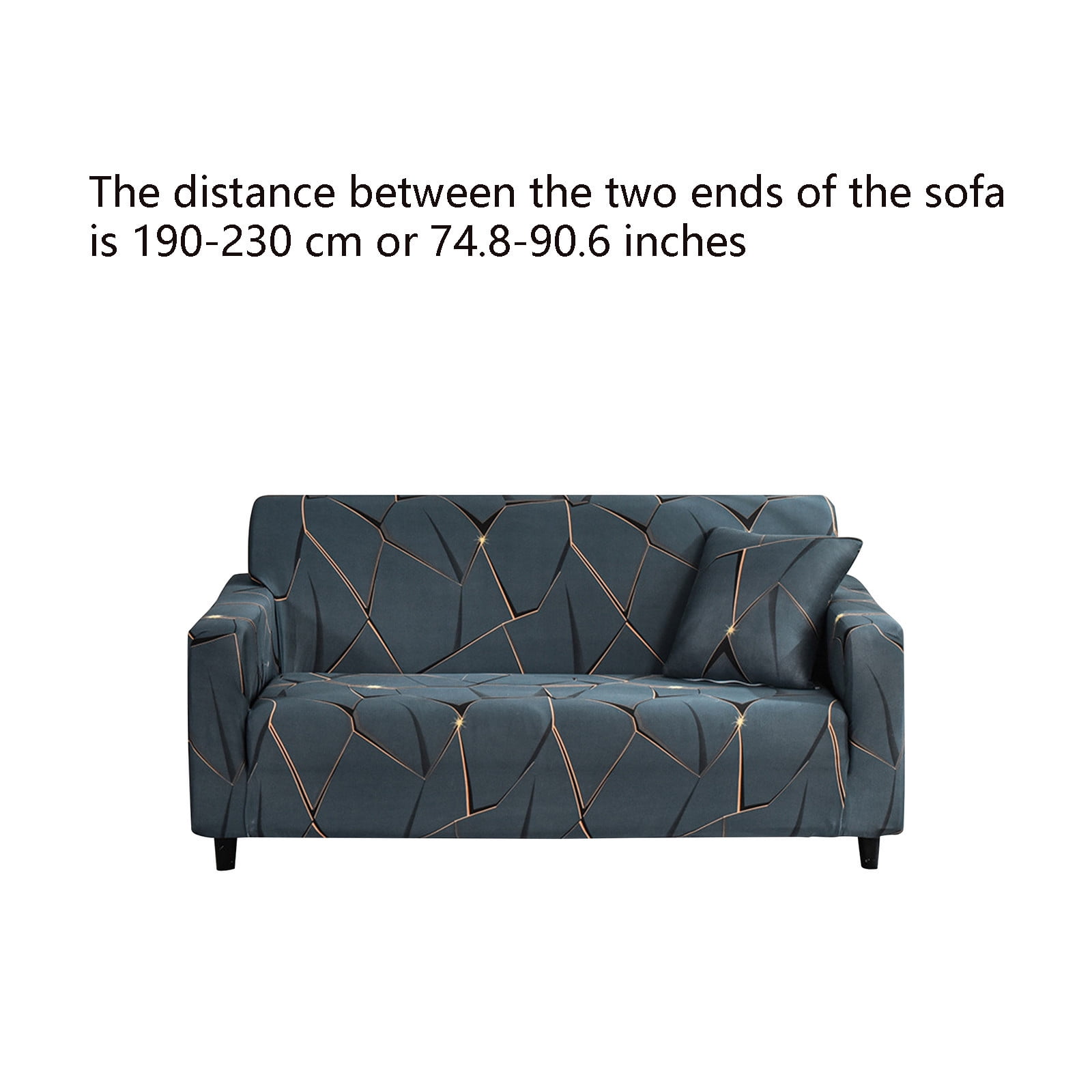Kafsov Stretchy Sofa Cover with SlipResistant Design, Protects