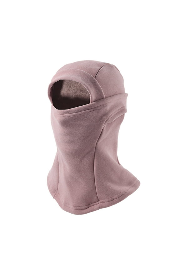 Winter Ski Mask with Warmth and Wind Protection Adjustable Balaclava for Men and Women, Full Face Coverage, Multifunctional, One Size Fits Most Pink