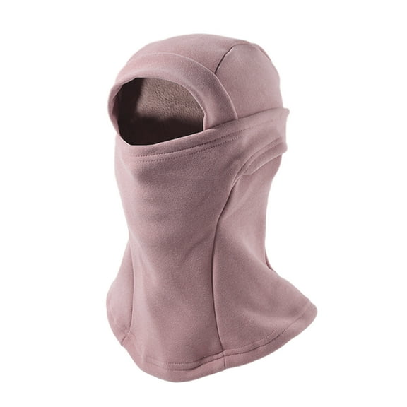 Kafsov Winter Ski Mask with Warmth and Wind Protection Adjustable Balaclava for Men and Women, Full Face Coverage, Multifunctional, One Size Fits Most Pink