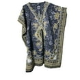thumbnail image 1 of Kaftan-dress-Hippy-Boho-Maxi-One-Size-Women-india-Tunic-Dress-Night-Gown, 1 of 2