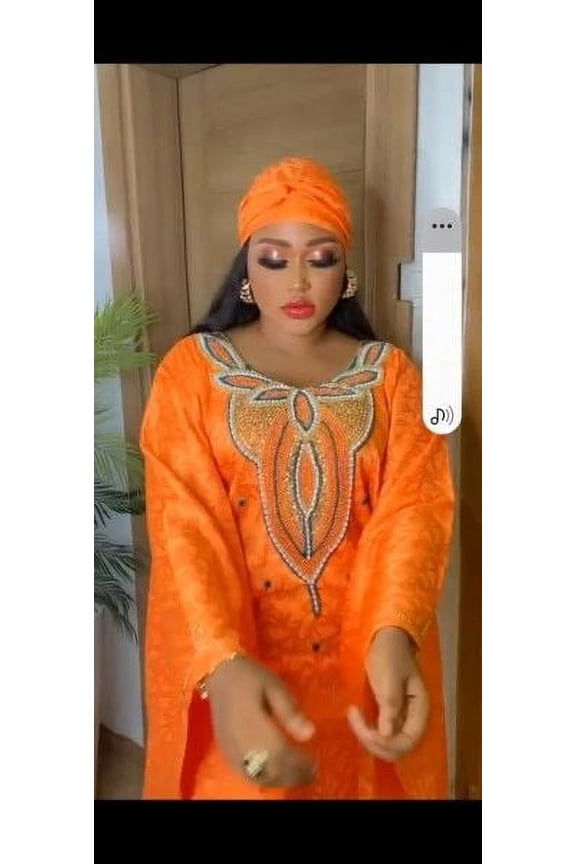 Kaftan with Seeds Bead designs