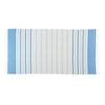 thumbnail image 1 of Kafthan, Bianca Turkish Towel, Premium 50% Turkish Cotton, 50% Bamboo, Soft, Blue, 35"x67", 1 of 5