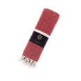 thumbnail image 1 of Kafthan, Cross Turkish Beach & Pool Towels, 100% Turkish Cotton, Soft, Red, 35"x67", 1 of 2