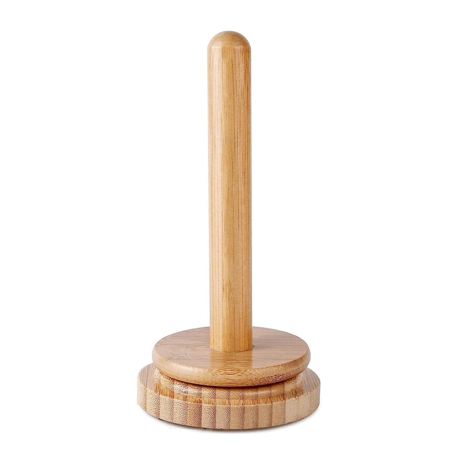 Kafvhsty Yarn Bracket Stand Portable Bamboo Wood Yarn Holder with ...
