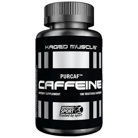 Kaged Organic Caffeine Capsules Energy Supplement, Plant-Based Energy Pills