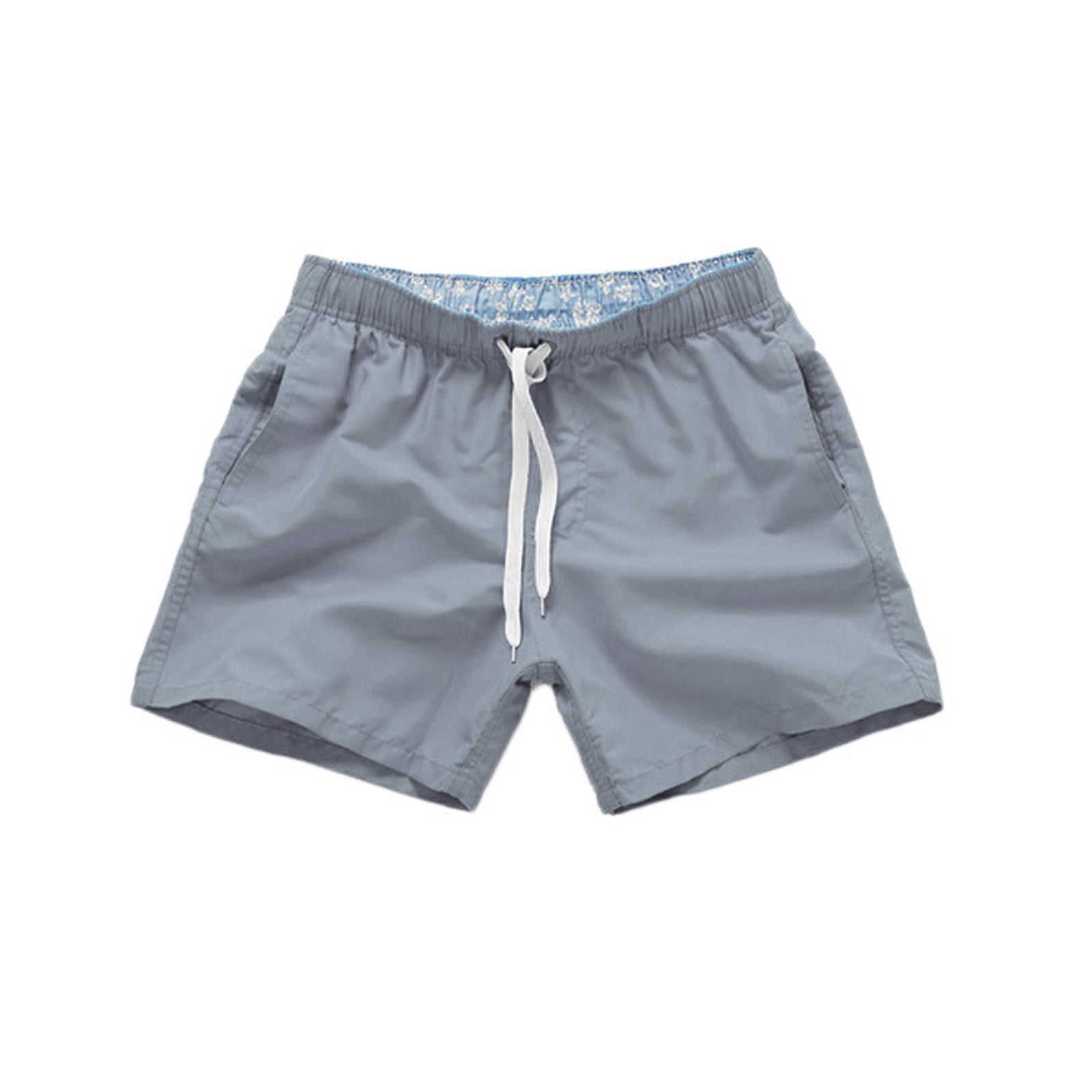 Kagetolytai Mens Shorts Men's Quick Dry Beach Pants Plain Three Quarter ...