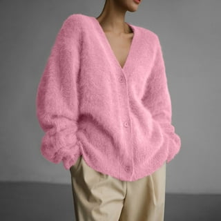 Shaggy Cardigan Sweater