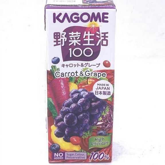 Kagome Carrot & Grape Juice 6.76 oz