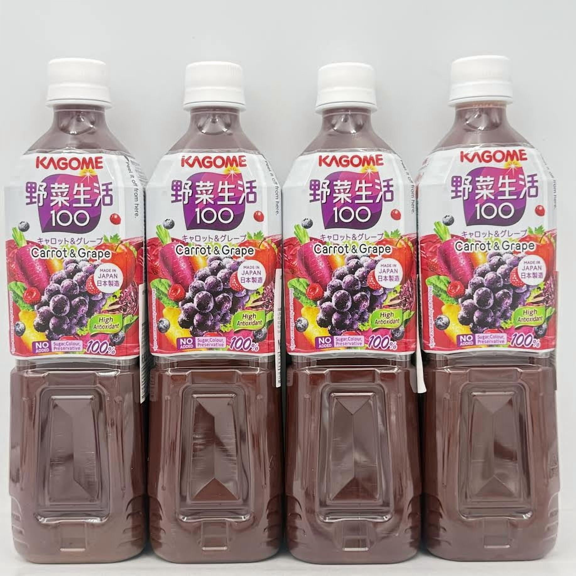Kagome Carrot & Grape Juice 720ml/4bottle