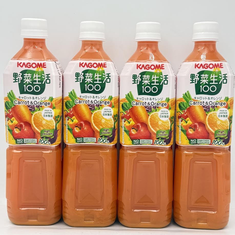 Kagome Carrot & Orange Juice 720mlx4bottle