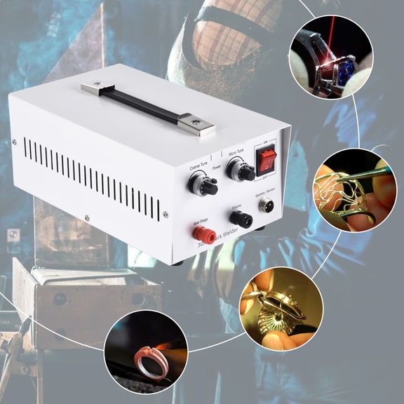 Kagrote 300W Metal Welder, 110V 30A Foot Switches Control & Versatile Welding Machine for Rings/Chains/Bracelets