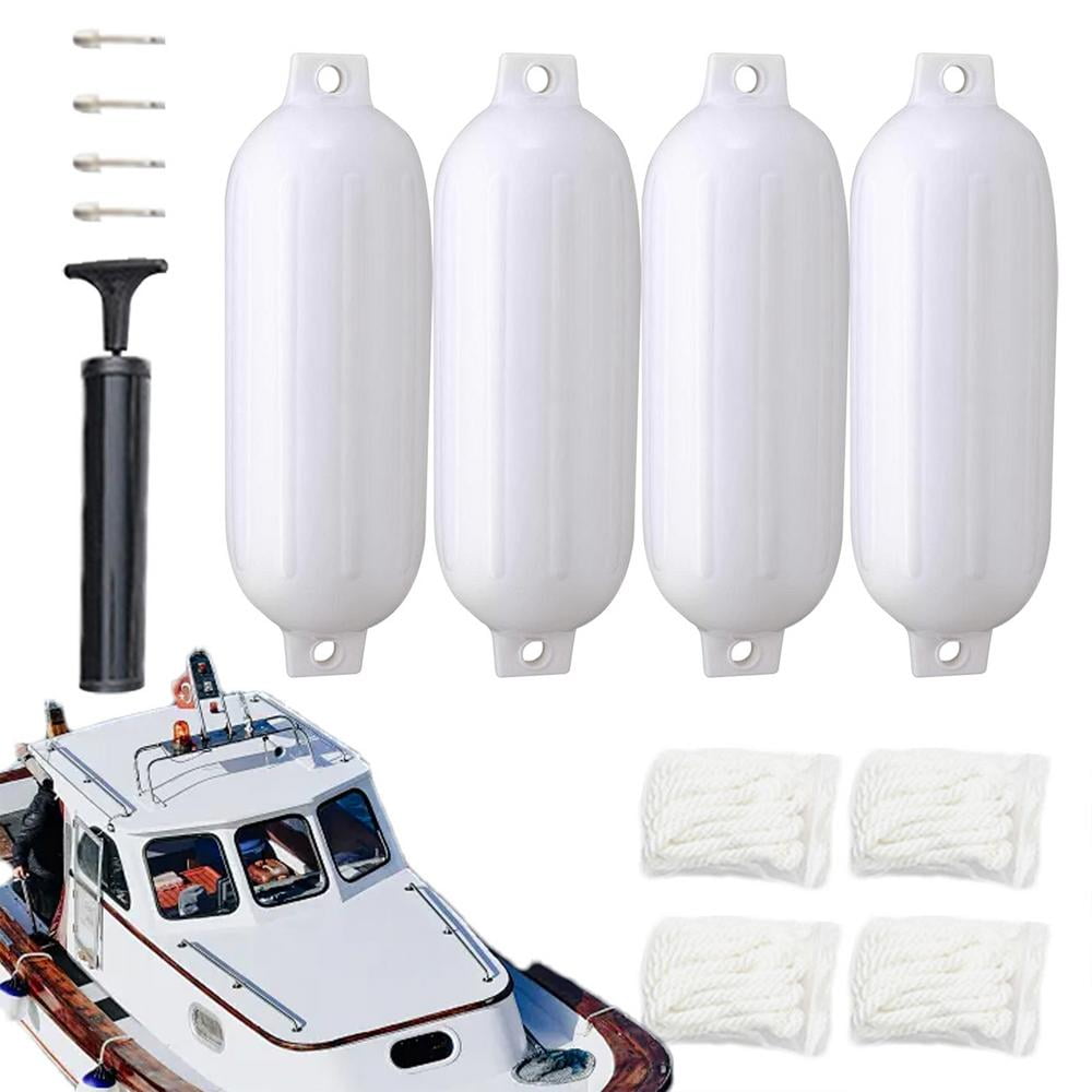 Kagrote Boat Bumpers for Docking, 10x30 Inch Inflatable Boat Fenders ...