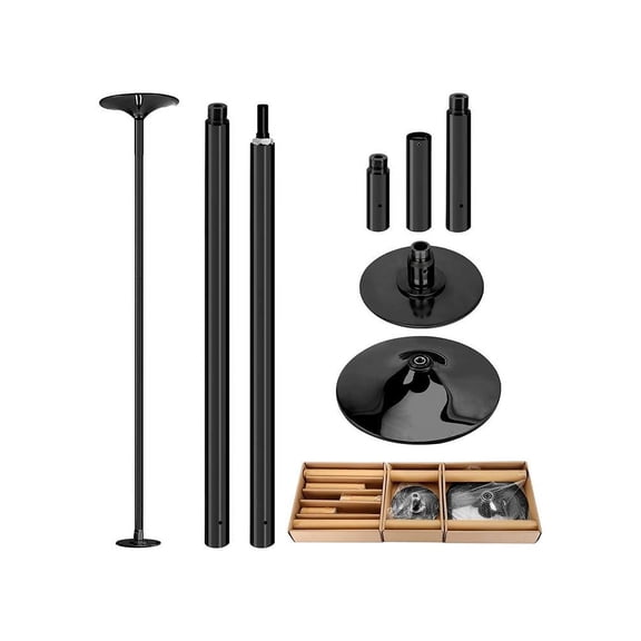 Kagrote Dancing Pole with Extension, 45mm Steel Exercise Pole for Clubs and Home Studios, Removable and Adjustable